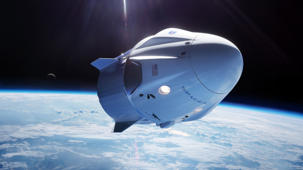 pesawat SpaceX Crew Dragon